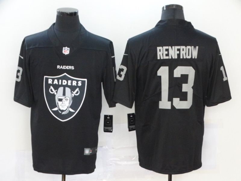 Men's Las Vegas Raiders Hunter Renfrow #13 Black Alternate Jersey